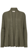 Kort claudisse cardigan deep lichen green melange
