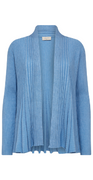 Kort claudisse cardigan della robbia blue melange