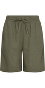 Lava hør shorts deep lichen green