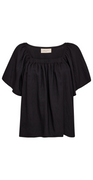 Ally bluse sort