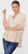 Tulip bluse beige