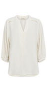 Tulip bluse creme