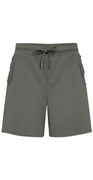 Emily shorts med flæsedetalje ved lommerne khaki