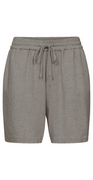 Hør shorts khaki