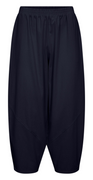 Sally buks med 7/8 længde navy Likelondon