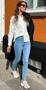 Denim shantal stretch buks lys blå