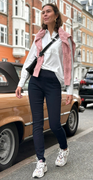 Denim shantal stretch buks mørk blå