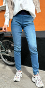 Denim shantal stretch buks medium blå