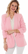 Louisa klassisk blazer lyserød LikeLondon