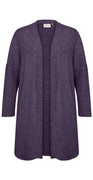 Klassisk cardigan lilla