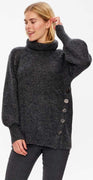 Sila pullover dark grey melange