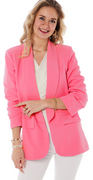 Louisa klassisk blazer fuchsia likelondon