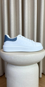 Klassisk sneakers hvid/blå LikeLondon