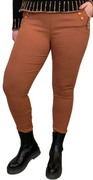 Buks med elastikkant twill rust Likelondon