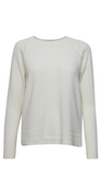 Strikket pullover offwhite