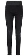 Shantal broken ankel buks sort denim