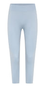 Blå capri leggings