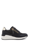 Sneakers med detaljer sort