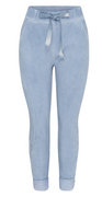 Bukser med lommer og elastik jeans