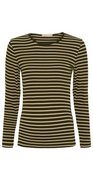 Basis bluse med fine detaljer Bosco/gold