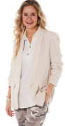 Louisa klassisk blazer beige likelondon