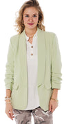 Louisa klassisk blazer lysgrøn likelondon